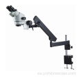 Microscopio estéreo binocular de clip de escritorio